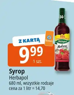 E.Leclerc Syrop malina Herbapol oferta