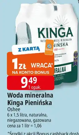E.Leclerc Woda naturalna Kinga Pienińska oferta