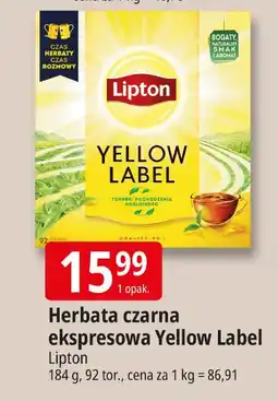 E.Leclerc Herbata Lipton Yellow Label Tea oferta