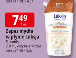E.Leclerc Mydło w płynie cotton milk & provitamin b5 Luksja Creamy Soft oferta