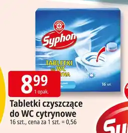 E.Leclerc Tabletki do wc cytrynowe Wiodąca Marka Syphon oferta
