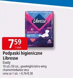E.Leclerc Wkładki regular chamomile & aloe vera Libresse Dailies Natural Care oferta