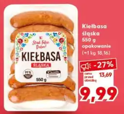 Kaufland Kiełbasa śląska oferta