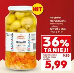 Kaufland Pieczarki marynowane oferta