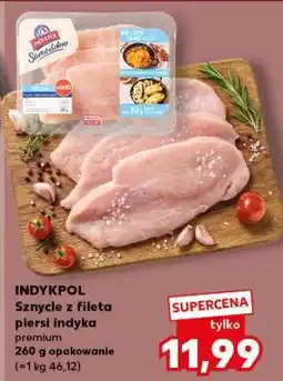 Kaufland INDYKPOL Sznycle z fileta piersi indyka oferta
