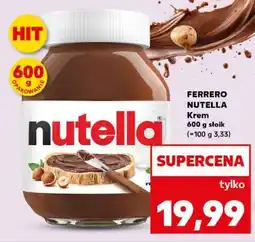 Kaufland FERRERO Nutella oferta
