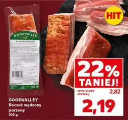 Kaufland GOODVALLEY Boczek wędzony parzony 100 g oferta
