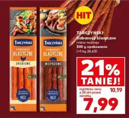 Kaufland TARCZYŃSKI Kabanosy klasyczne oferta