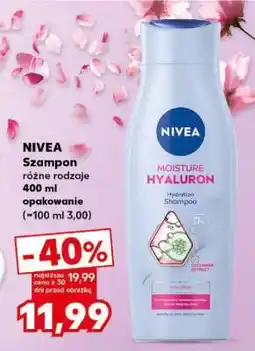 Kaufland NIVEA Szampon różne rodzaje 400 ml opakowanie oferta