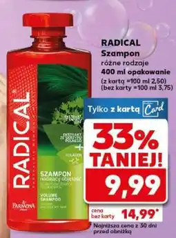 Kaufland RADICAL Szampon oferta