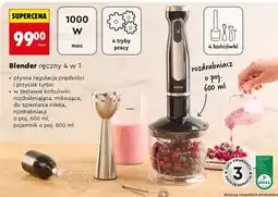 Biedronka Blender ręczny 4 w 1 oferta