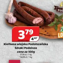 Delfin Kiełbasa wiejska Podolszańska oferta