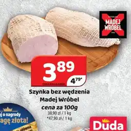 Delfin Szynka bez wędzenia Madej Wróbel oferta