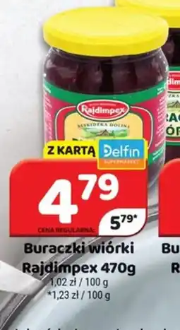 Delfin Buraczki wiórki Rajdimpex oferta