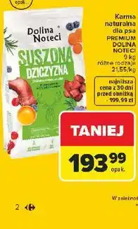 Carrefour Dolina Noteci Suszona Dziczyzna Karma oferta