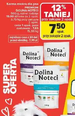Carrefour Dolina Noteci Premium Karma mokra dla psa oferta