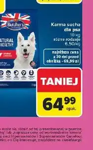 Carrefour Butcher's Natural & Healthy Karma sucha dla psa (10kg) oferta