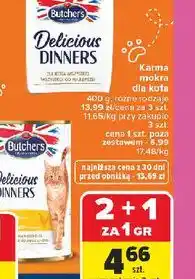 Carrefour Karma mokra dla kota Delicious DINNERS oferta
