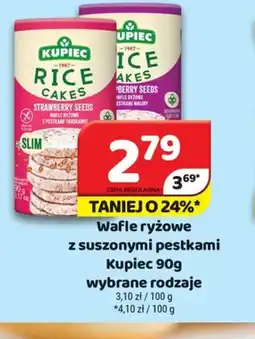 Delfin Kupiec Wafle ryżowe z pestkami oferta