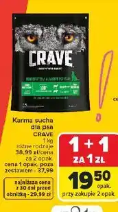 Carrefour Karma sucha dla psa CRAVE oferta