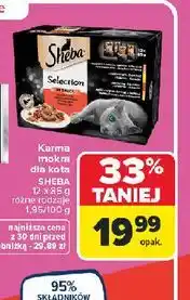 Carrefour Karma mokra dla kota SHEBA (selection 12x85g) oferta
