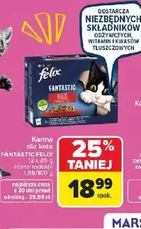 Carrefour Karma dla kota FANTASTIC FELIX oferta