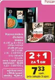 Carrefour Karma mokra dla kota SHEBA (4x85 g, 8x85 g zestaw) oferta