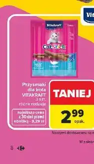 Carrefour Przysmaki dla kota VITAKRAFT oferta