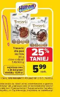 Carrefour Treserki dla psa HILTON oferta