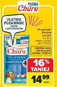 Carrefour Przysmaki dla psa CHURU oferta