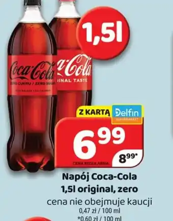 Delfin Napój Coca-Cola oferta