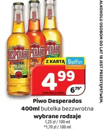 Delfin Piwo Desperados oferta