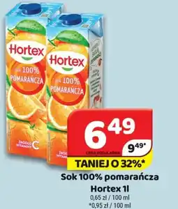 Delfin Sok 100% pomarańcza Hortex oferta