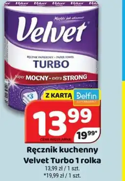 Delfin Velvet Ręcznik kuchenny Turbo oferta