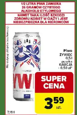 Carrefour Express Piwo żywiec oferta