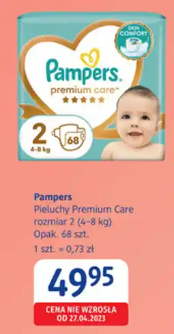 dm drogerie markt Pampers pieluchy premium care rozmiar 2 (4-8 kg) oferta