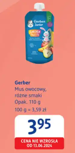 dm drogerie markt Gerber Mus owocowy oferta