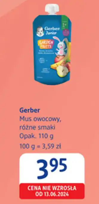 Gerber Mus owocowy