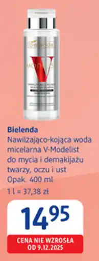 dm drogerie markt Bielenda Nawilżająco-kojąca woda micelarna V-Modelist do mycia i demakijażu twarzy, oczu i ust oferta