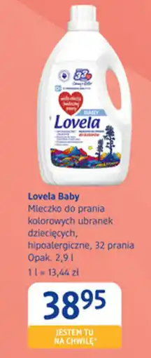 dm drogerie markt Lovela baby mleczko do prania oferta