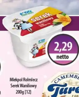 DUO-TES Mlekpol Rolmlecz Serek Waniliowy oferta