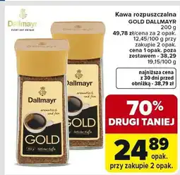 Carrefour Market Kawa rozpuszczalna GOLD DALLMAYR oferta