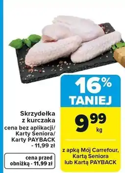 Carrefour Market Mięso skrzydełka z kurczaka oferta