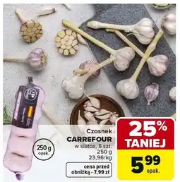 Carrefour Market Czosnek CARREFOUR w siatce oferta