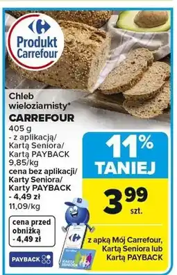 Carrefour Market Chleb wieloziarnisty CARREFOUR oferta