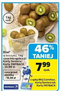 Carrefour Kiwi w koszyku oferta