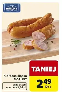Carrefour Kiełbasa śląska MORLINY oferta
