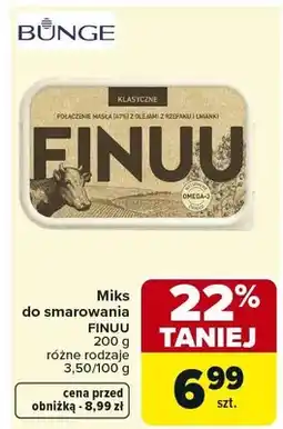 Carrefour Market Miks do smarowania Finuu oferta