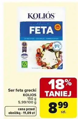 Carrefour Serek pusysty ŁACIATY Mlekpol 150 g różne rodzaje oferta