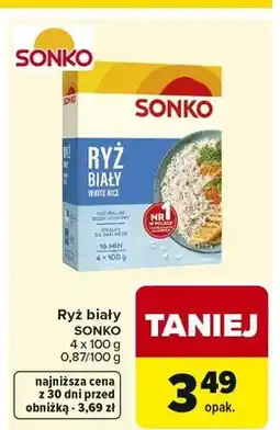 Carrefour Market Ryż biały SONKO oferta